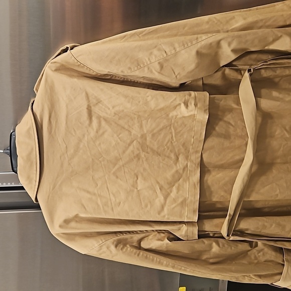 💕FAVORITE DAUGHTER💕 The Charles Double Breasted Trench Coat ~ Sand Medium NWT - Picture 12 of 16